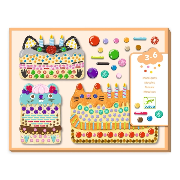 Djeco Mosaics for little ones Cookies DJ00075