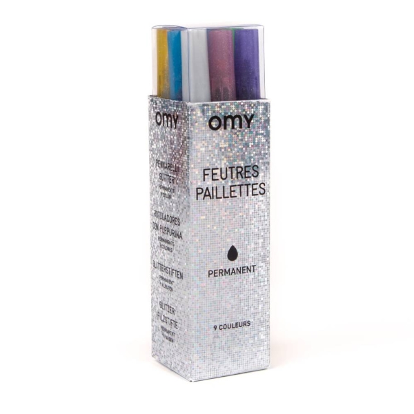Omy Glitter felt-tips FEU07 