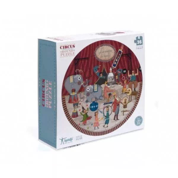 Janod - Puzzle Circus 54 pieces Ages 5 Years & Up