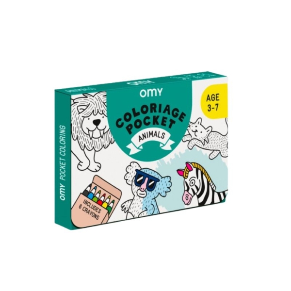 Omy Mini colouring set Animals COLOK02 