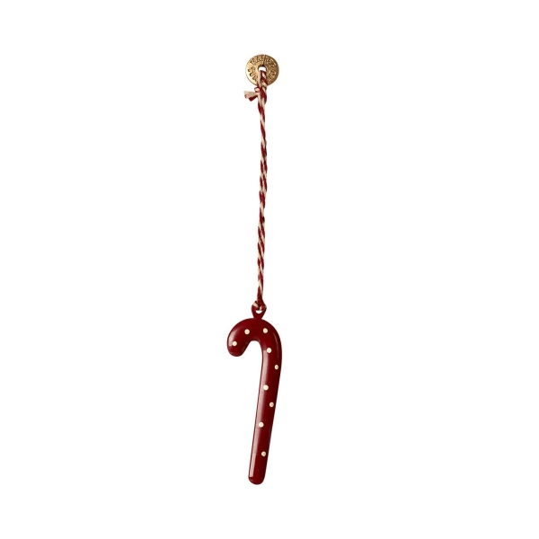 Maileg Christmas decoration ornament Sugar cane with dots