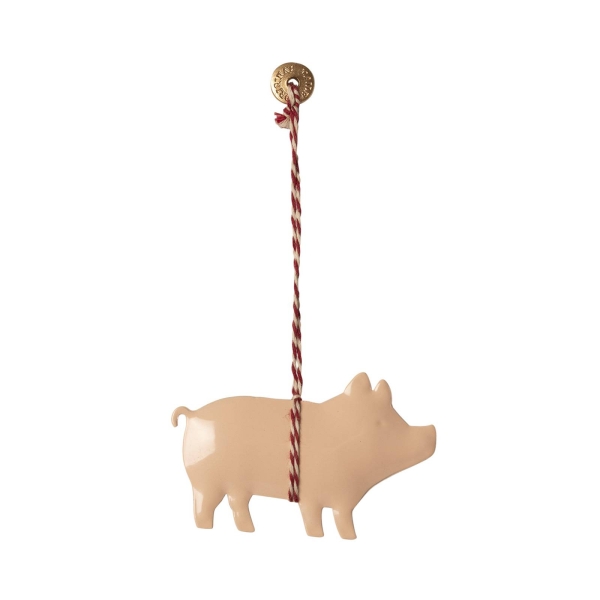 Maileg Christmas decoration ornament Pig pink 14-1506-00 
