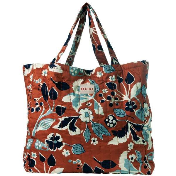 HABIBA Forest maze Tote bag rust TO704 