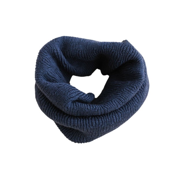 Hvid Gigi tube scarf blue  