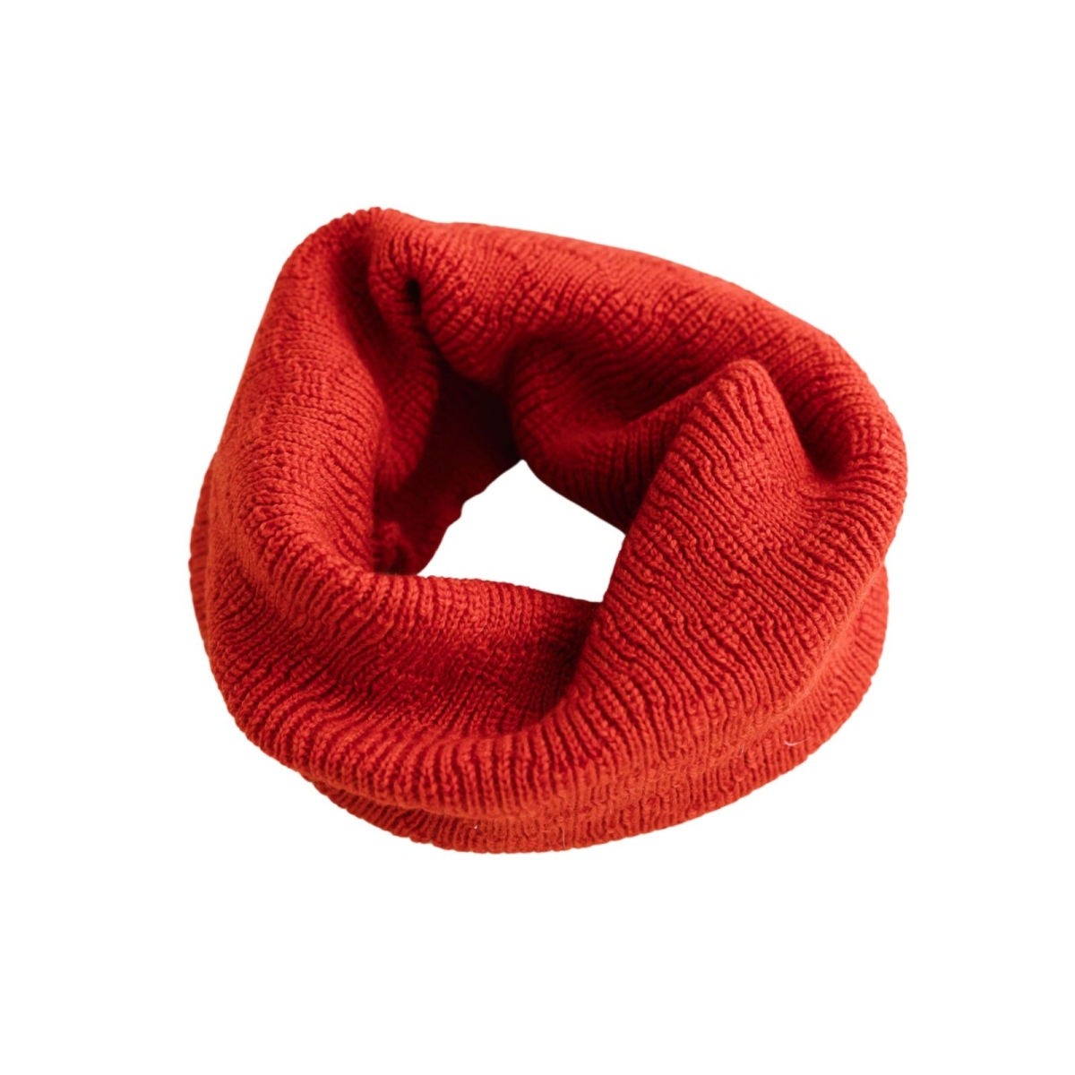 Hvid Gigi tube scarf red  