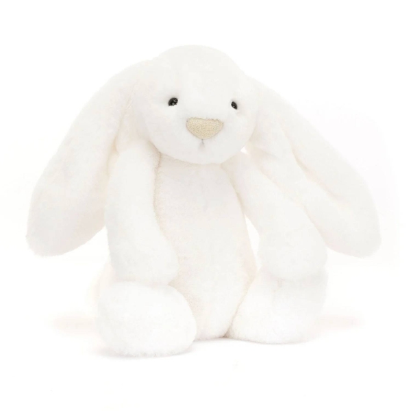 Jellycat Luxe Bunny White 31cm BAS3LUN 