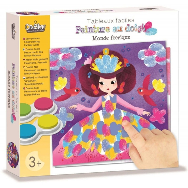 Créa Lign Finger painting Fairies CRE-CL130#i 