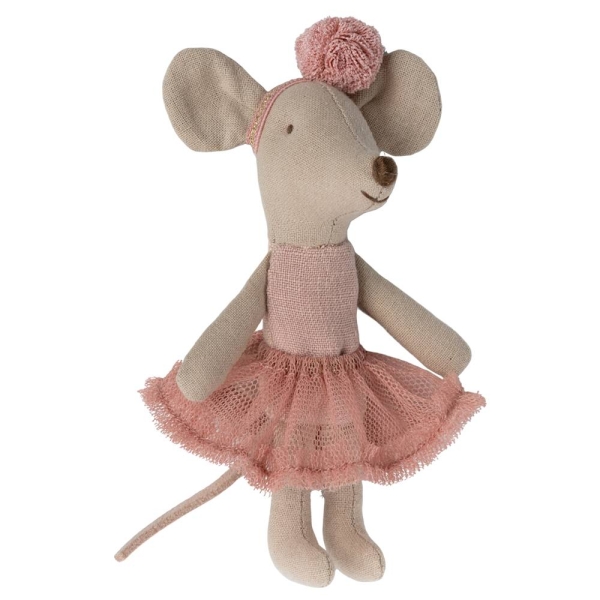 Maileg Ballerina mouse little sister rose 17-3105-00 