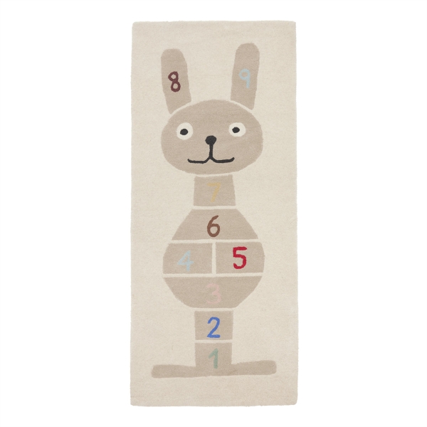 OYOY Rabbit hopscotch rug M107348 