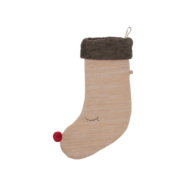 OYOY Rudolf Christmas stocking clay M107360 