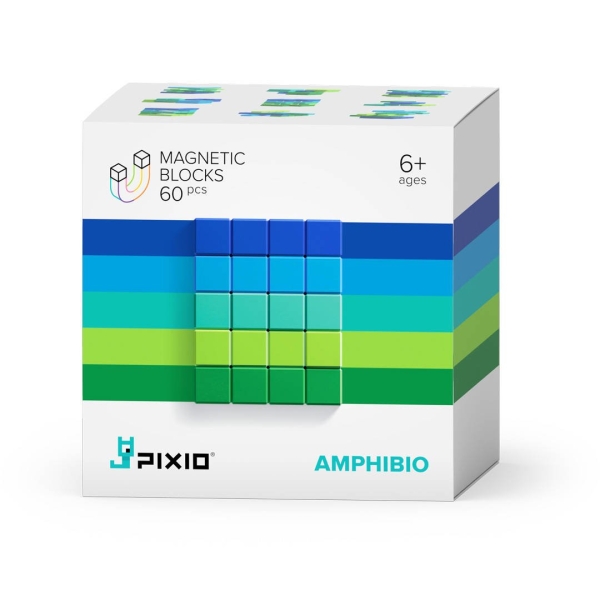 Pixio Klocki magnetyczne Amphibio Abstract Series 20202