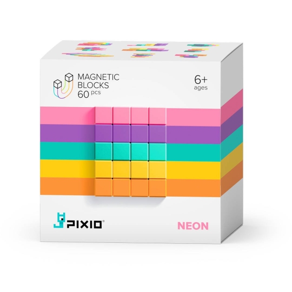 Pixio Klocki magnetyczne Neon Abstract Series 20203