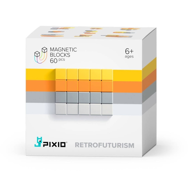 Pixio Magnetic blocks Retrofuturism Abstract Series 20205 