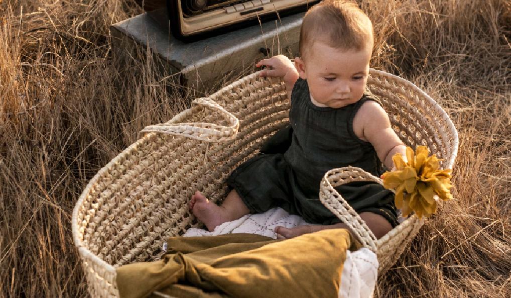 Bébé Moses panier portable lit bébé poche moïse panier coton corde bébé  literie bébé