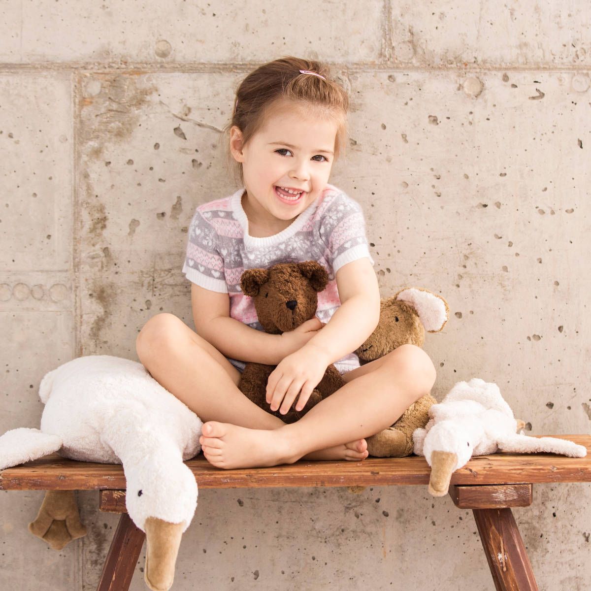 Cute and safe - soft toys for kids 